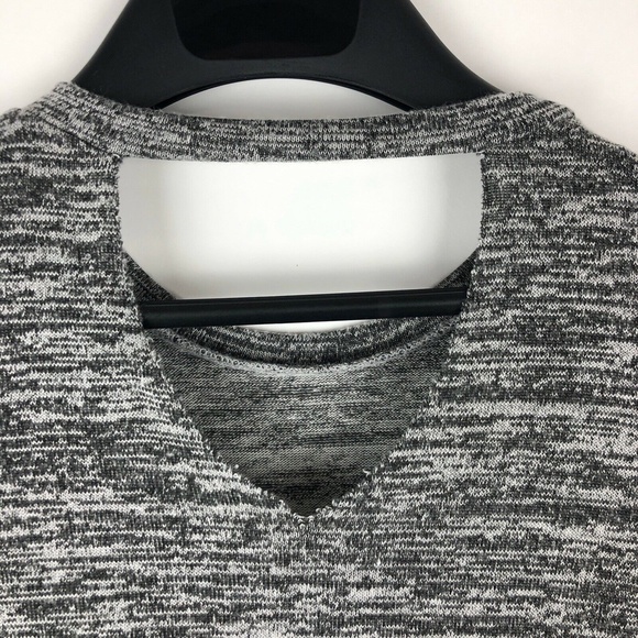 Forever 21 Girl's Gray Keyhole Back Stretchy Dress - Picture 6 of 8